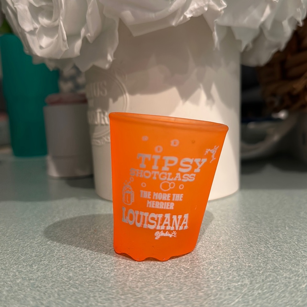 Louisiana Orange Shotglass